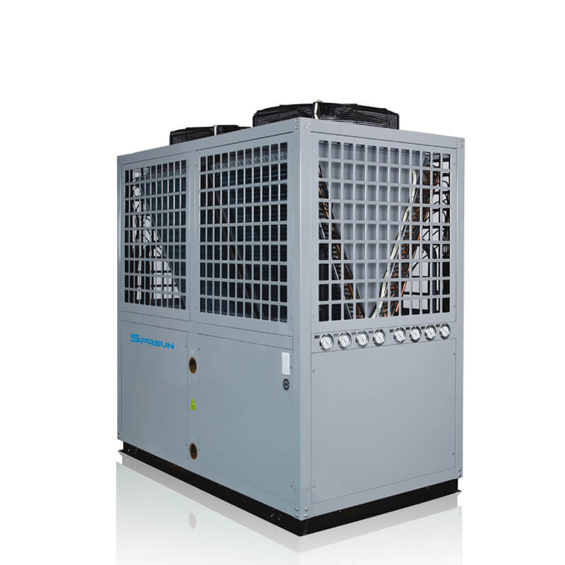 42kW 55kW 80°C EVI průmyslové tepelné čerpadlo vzduch-voda pro vysokoteplotní ohřev vody
